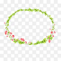 绿色花环