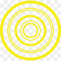 黄色圆形