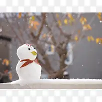 梦幻雪人景观风景