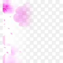 紫色漂浮花朵招聘