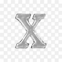 琥珀字母X