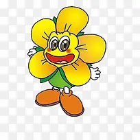 卡通太阳花