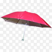 红色伸缩遮阳伞实用