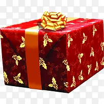红色五一节礼品盒设计