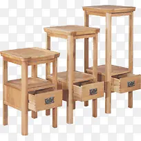 抽屉凳子实木家具