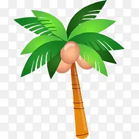 椰子树效果活动元素
