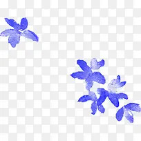 水印兰花海报设计