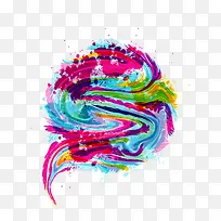 矢量彩色笔刷