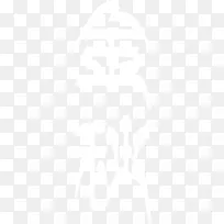金秋白色艺术字素材