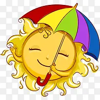 太阳和雨伞