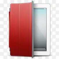 iPad白色红色封面图标