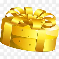 金色礼盒圣诞节素材