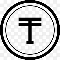 Kazakhstani tenge 图标