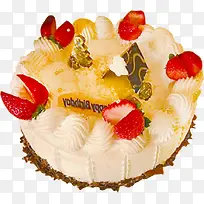 圆形蛋糕甜品折页图片