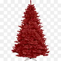 树红色树圣诞树