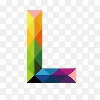 炫彩字母L