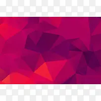 红紫色三角形立体壁纸