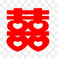 红色的囍字