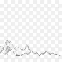 山素描矢量