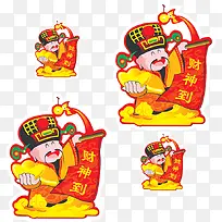财神爷卡通