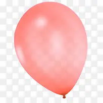 透明红色气球