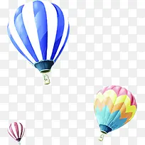 彩色条纹氢气球环保装饰
