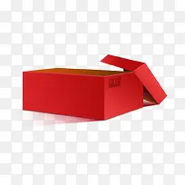 礼盒红色打开礼盒