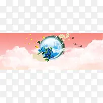 中秋节banner创意设计