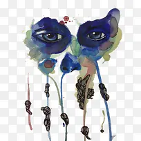 手绘水彩人物绘画