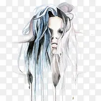 矢量时尚少女
