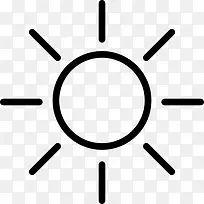 太阳光图标