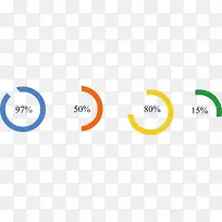 矢量环形数据图