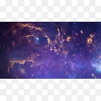 紫色神秘星空宇宙