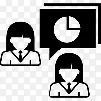 女人说图标