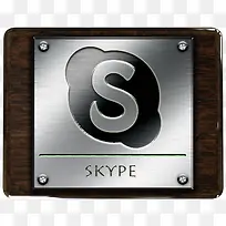 skype木材和金属