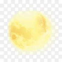 中秋月亮圆月黄色
