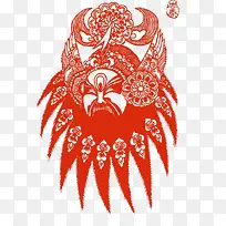 京剧剪纸