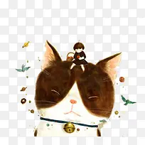 卡通猫咪