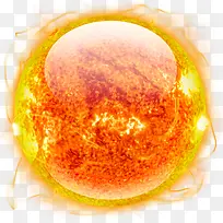 黄色火光星球元素