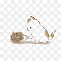 猫和刺猬