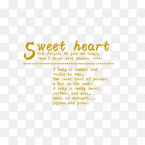 sweet heart