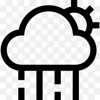 雨图标