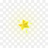 卡通红色上飞小星星