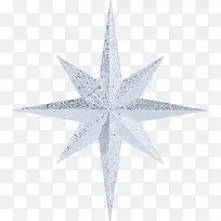 八角星透明桌面壁纸