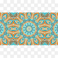 复古底纹花纹矢量欧式