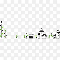 手绘房屋儿童成长档案