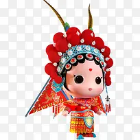 小龙女喜喜京剧穆桂英Q版