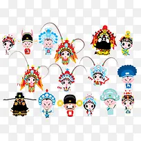 国粹宝贝Q版卡通京剧合