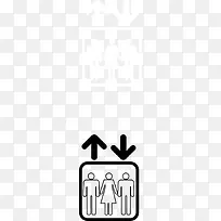 乘客电梯，禁止载货