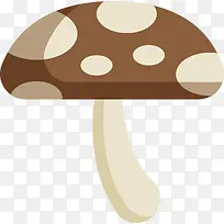 手绘可爱的蘑菇